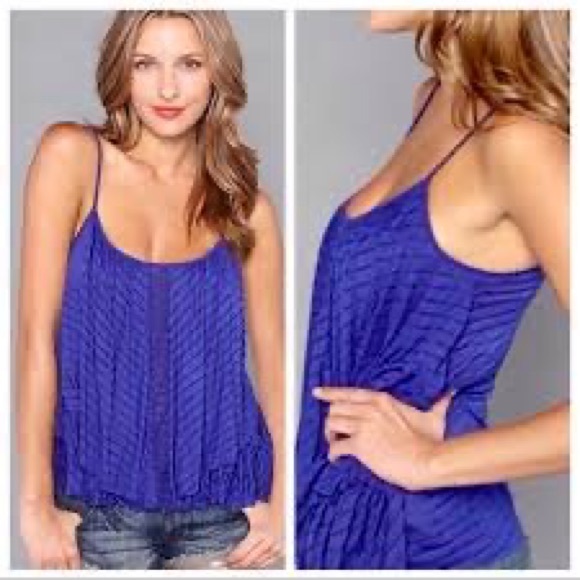 Free People | Tops | Free People Adorable Spaghetti Strap Short Tiered ...